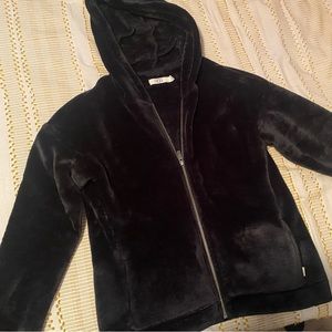 UGG velour zip up hoodie/jacket